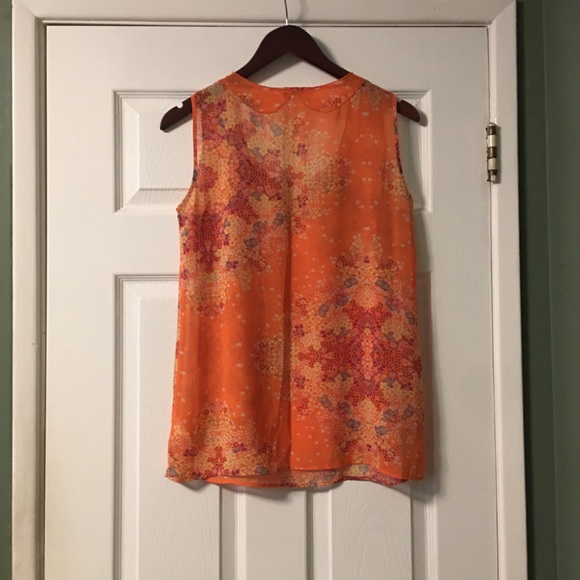 CAbi Orange Merrow Edge Tank Top Size S - Picture 4 of 7